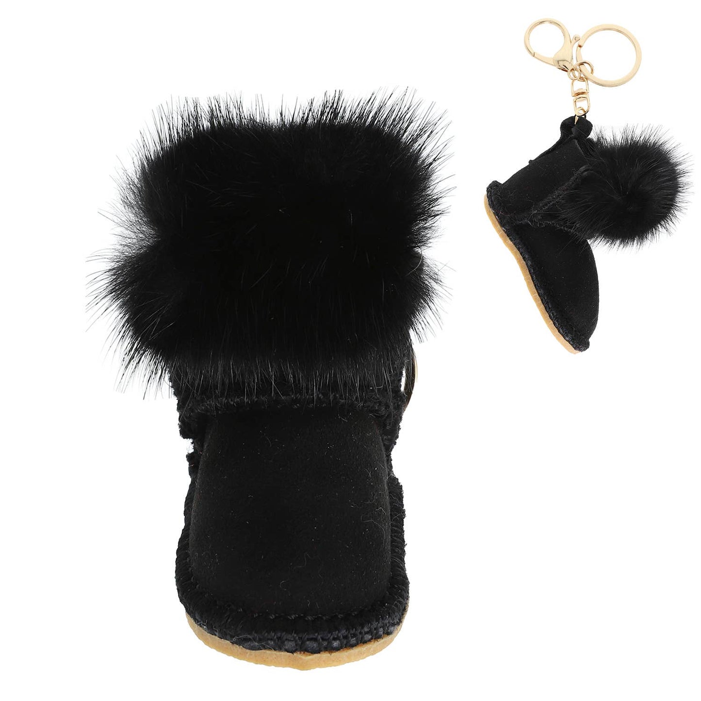 Fur Boots Keychain