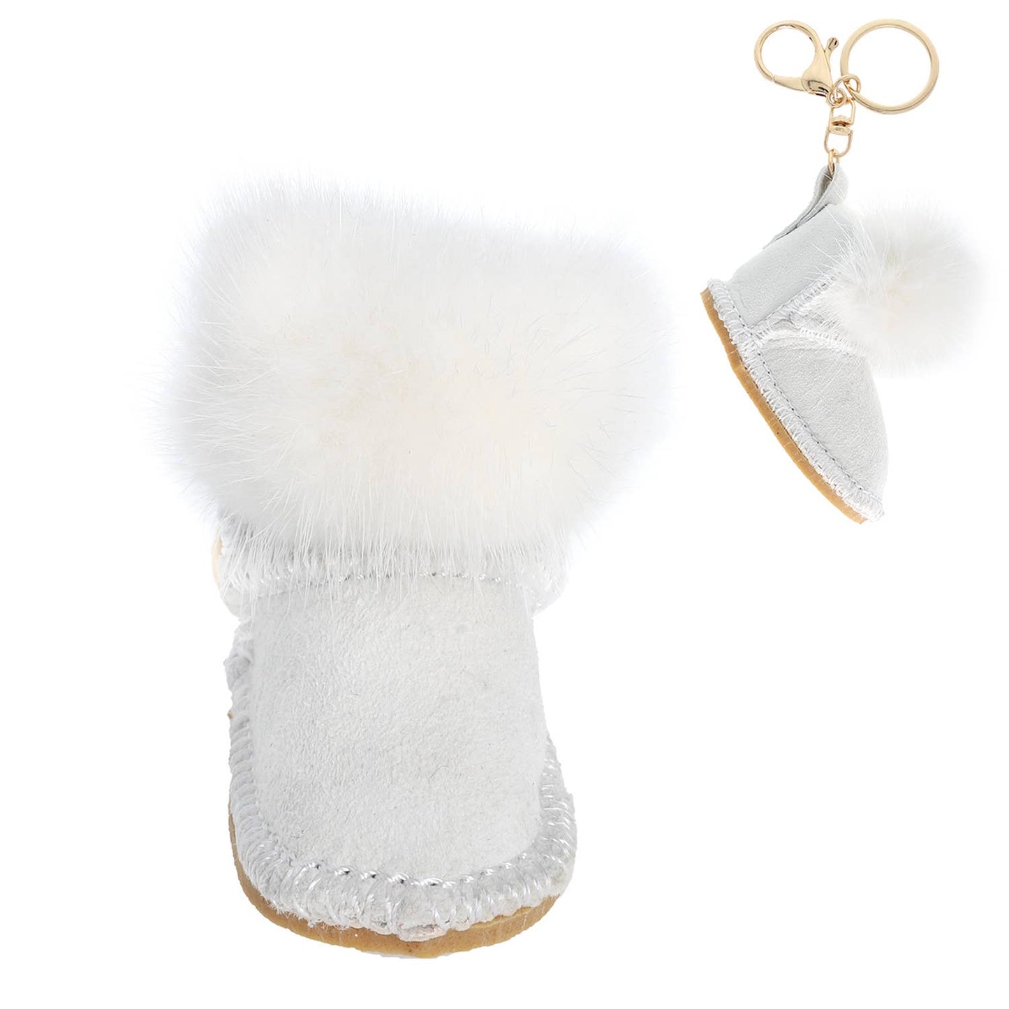 Fur Boots Keychain