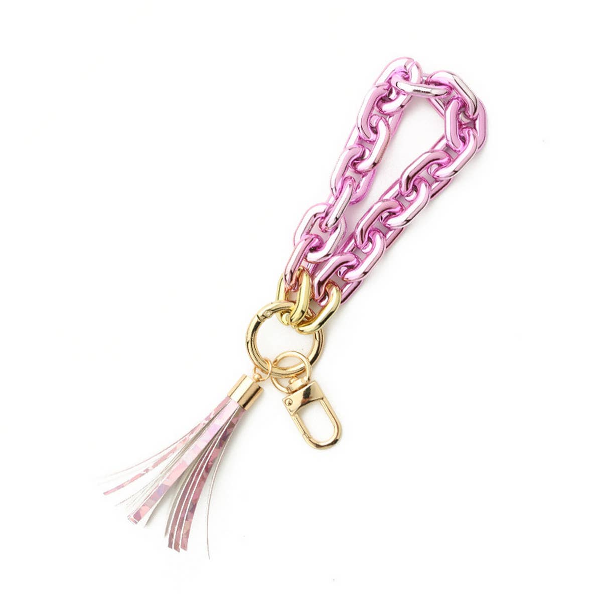 COLORFUL BRACELET BRIGHT COLOR KEYCHAIN