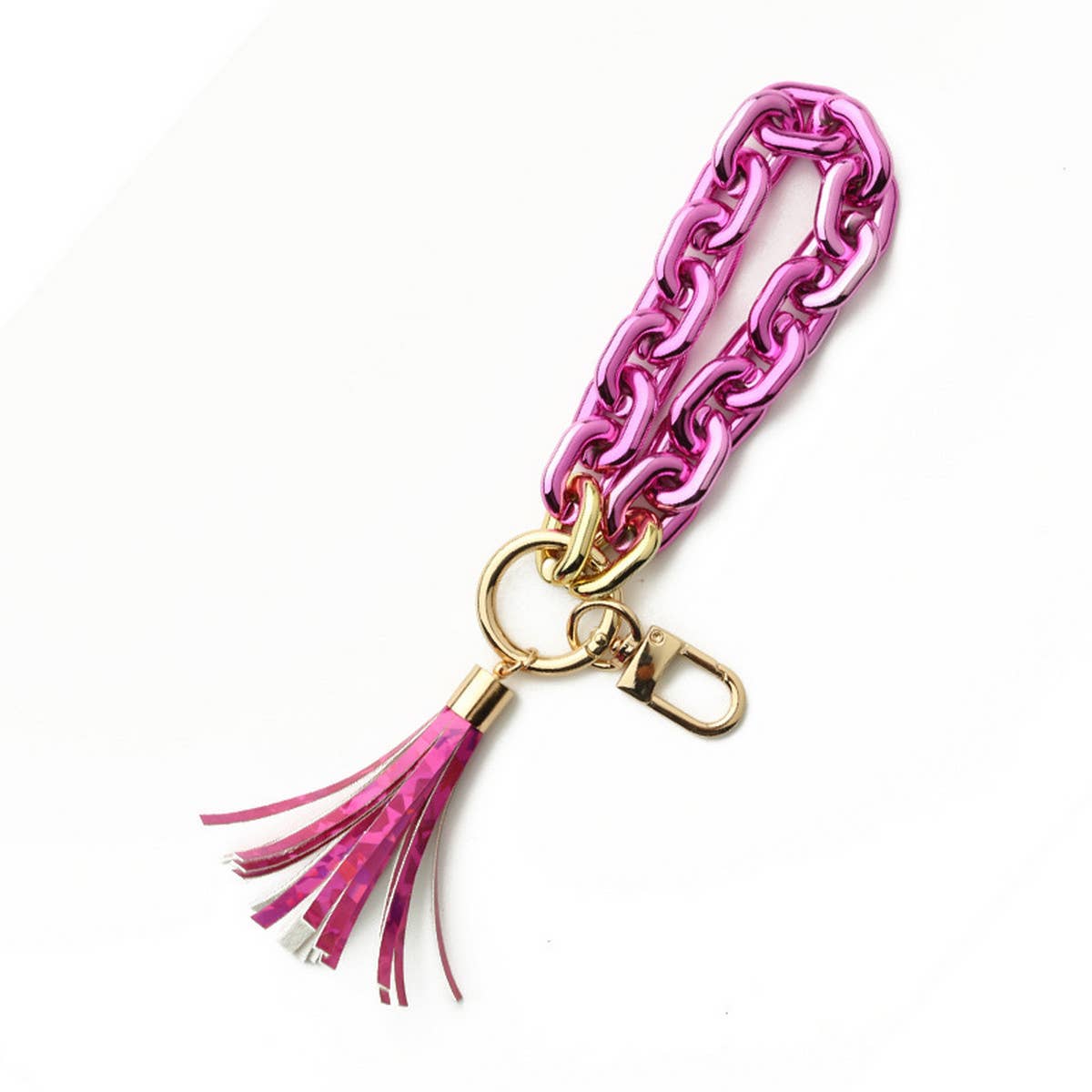 COLORFUL BRACELET BRIGHT COLOR KEYCHAIN